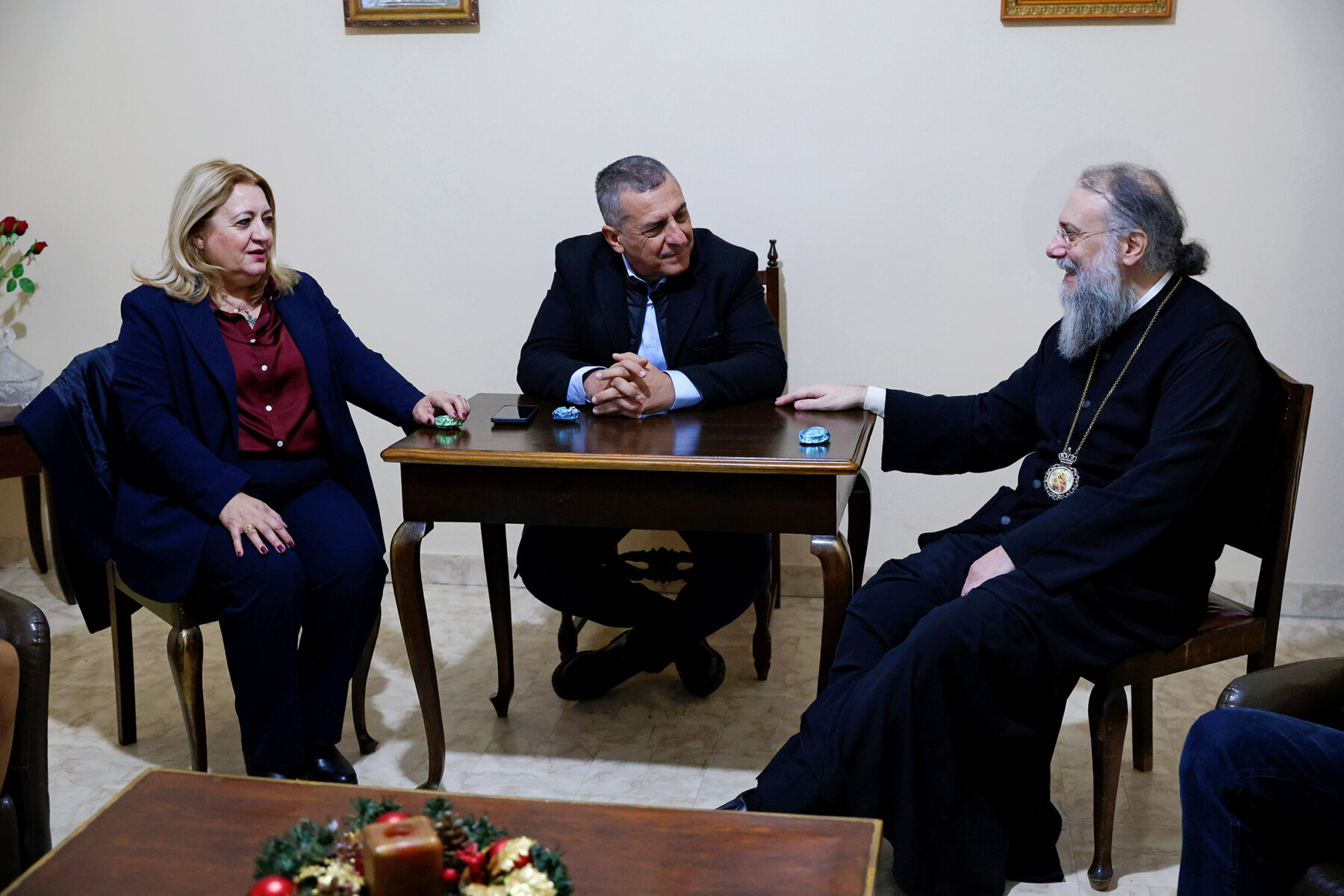 Επίσκεψη του Περιφερειάρχη Θεσσαλίας Δημήτρη Κουρέτα στο Εκκλησιαστικό Γηροκομείο «Άγιος Νικόλαος» στα Μεγάλα Καλύβια