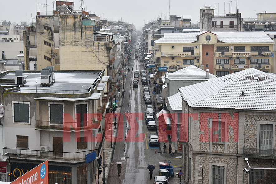 Ομορφες εικόνες στην Καρδίτσα μετά τον χιονιά (ΦΩΤΟ + ΒΙΝΤΕΟ)