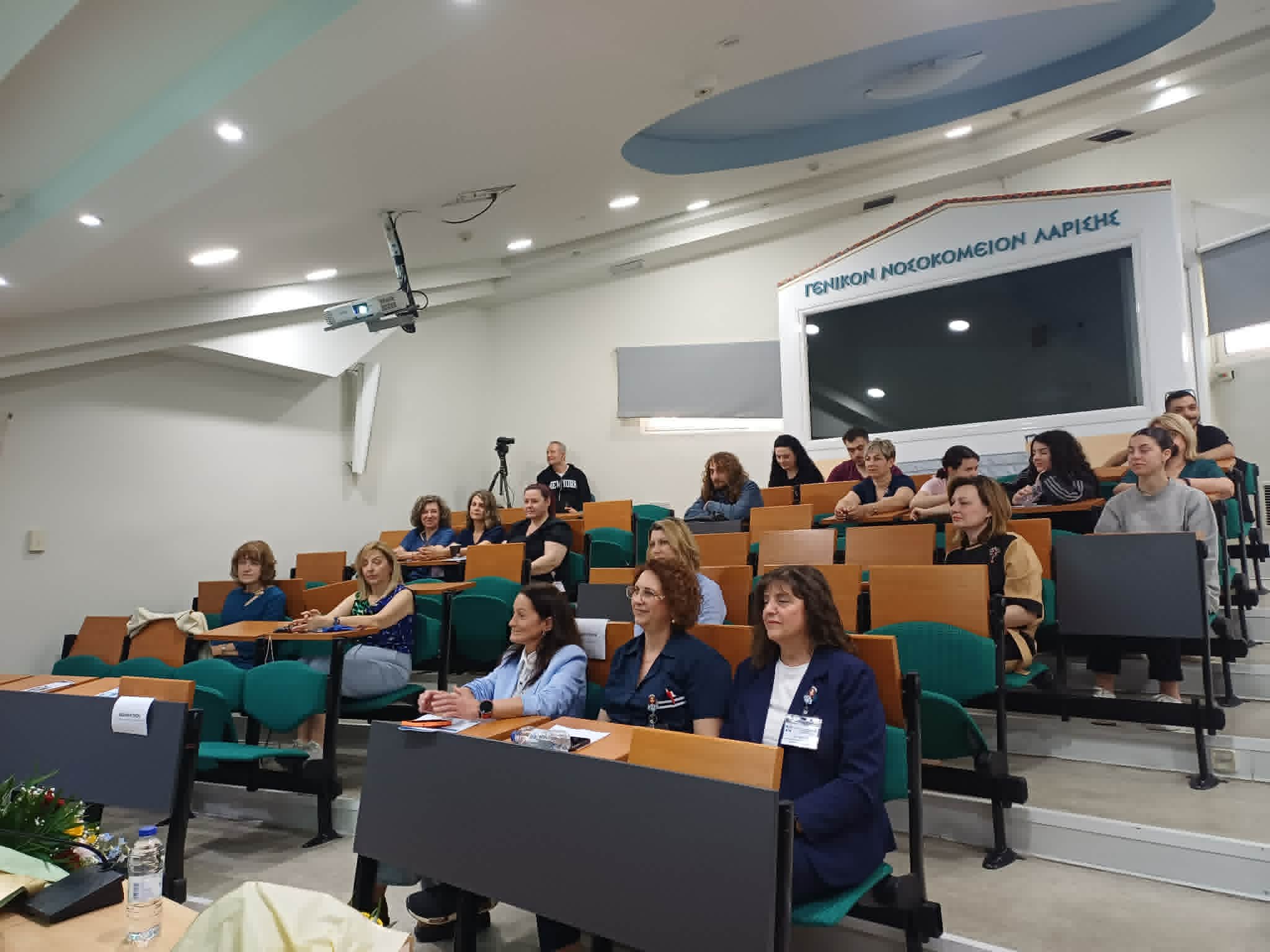 Ημερίδα στο ΓΝΛ «Από την Κλινική Πράξη στον Ψηφιακό Μετασχηματισμό της Νοσηλευτικής» (ΦΩΤΟ)
