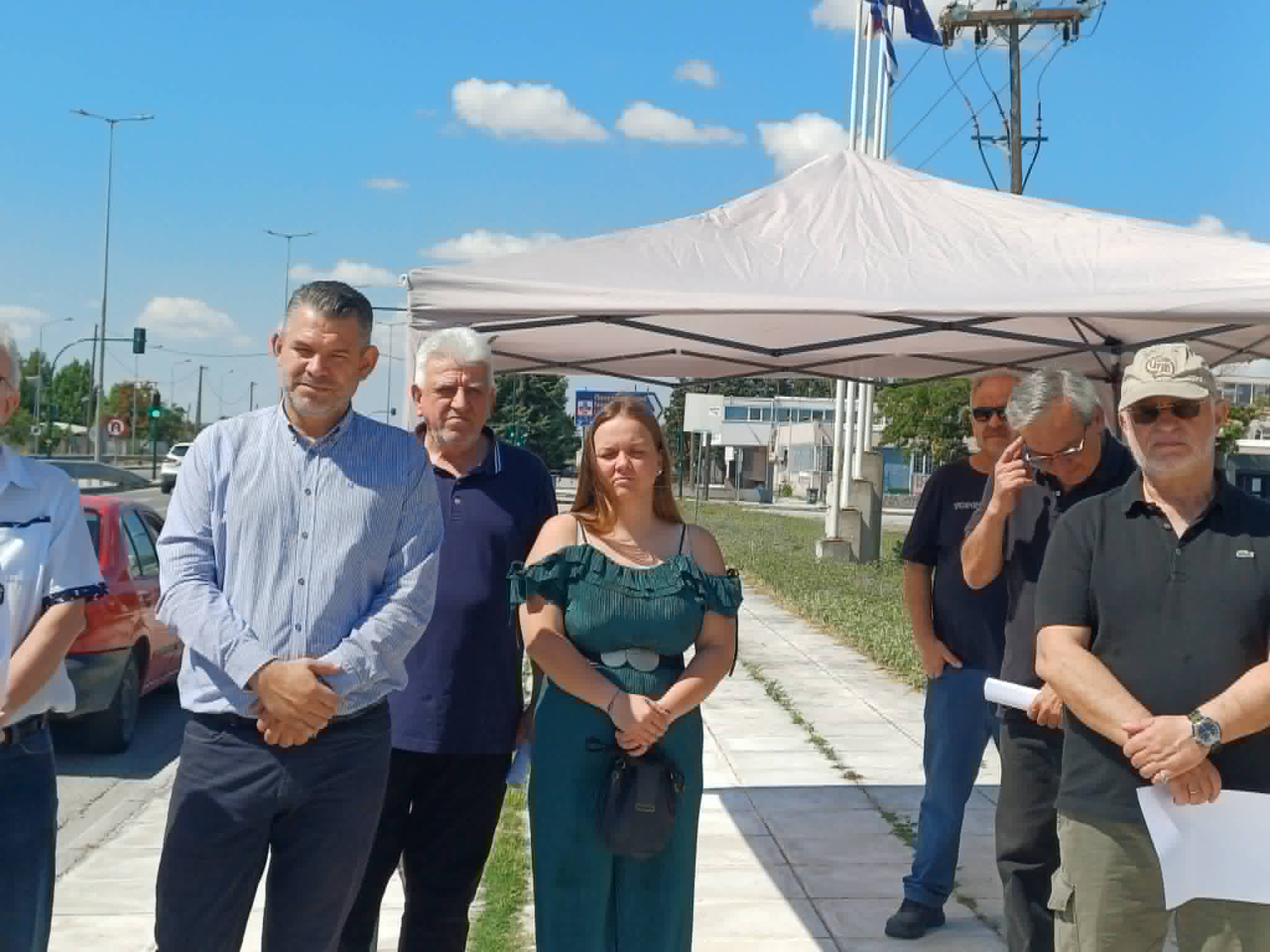 Τιμήθηκε η «Μάχη της Σημαίας» του 1917 στη Λάρισα, στο μνημείο στην οδό Καρδίτσης (ΦΩΤΟ+video)