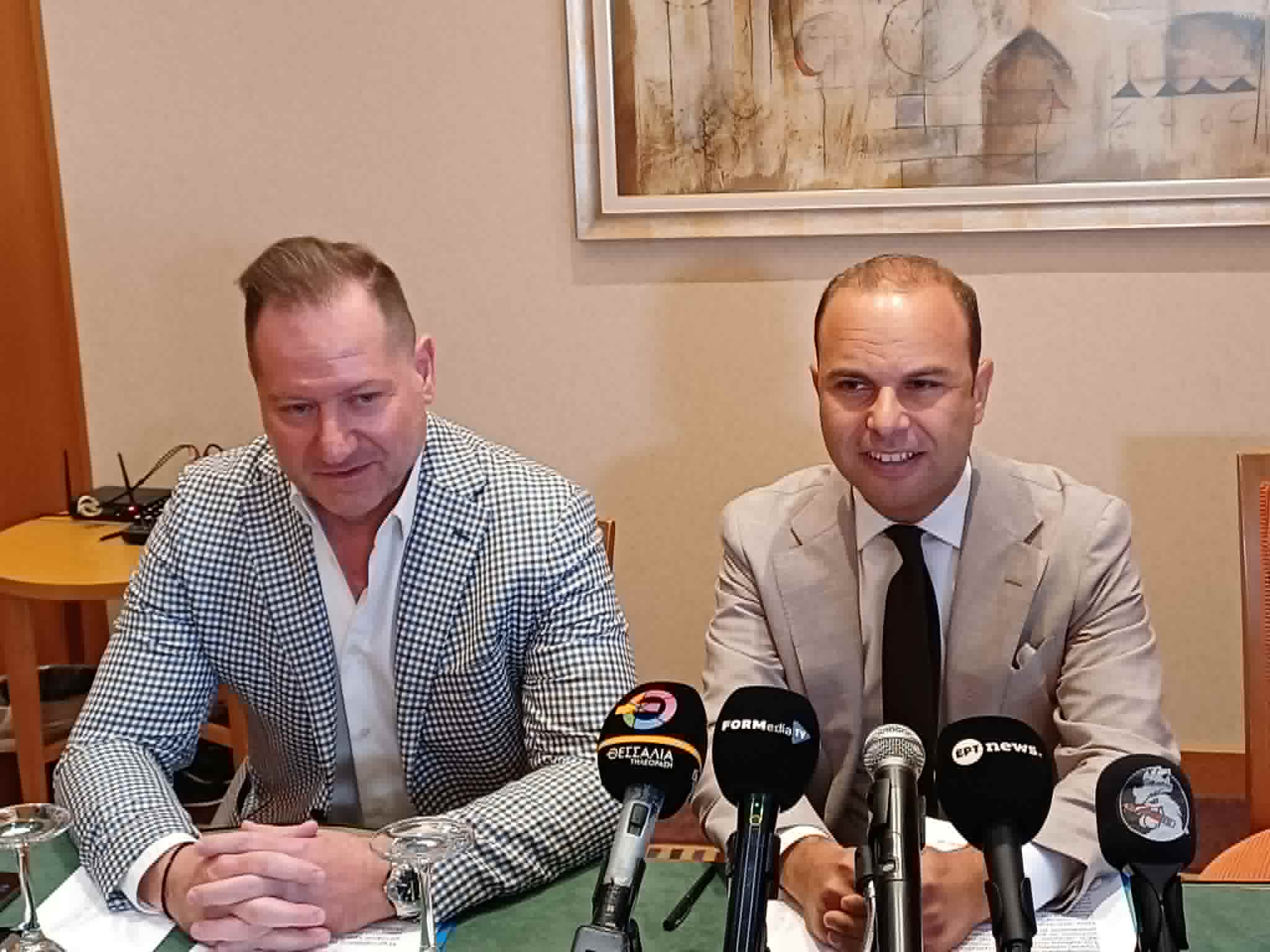 Ο νέος πρόεδρος της ΑΕΛ Ζήσης Στυλιανός: Ξεκινάμε αγώνα δρόμου καθώς η ΑΕΛ δεν έχει αγωνιστικό σχεδιασμό (ΦΩΤΟ+video)