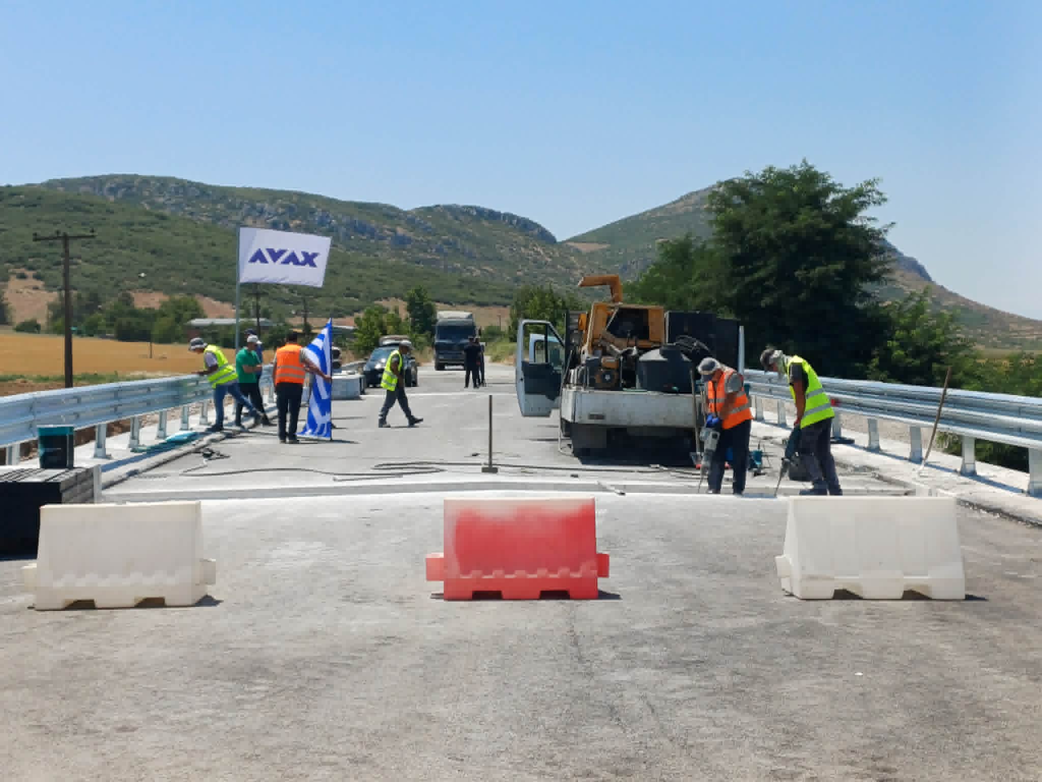 Χρ. Δήμας: Το Σάββατο παραδίδεται στην κυκλοφορία η γεφυρα στην Αμπελιά Φαρσάλων (ΦΩΤΟ+video)