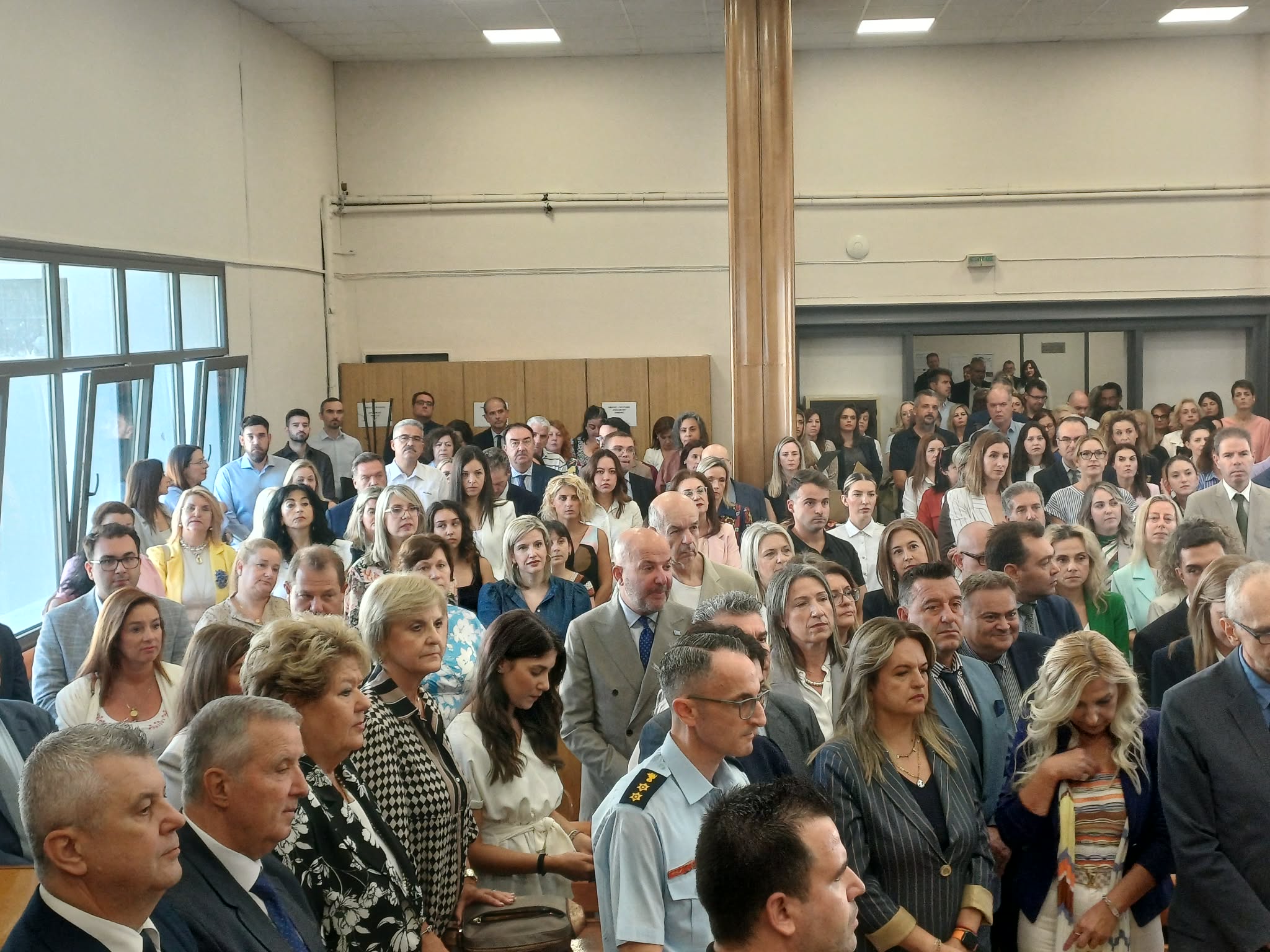 Επίσημη έναρξη του νέου δικαστικού έτους στη Λάρισα με αγιασμό (ΦΩΤΟ+video)
