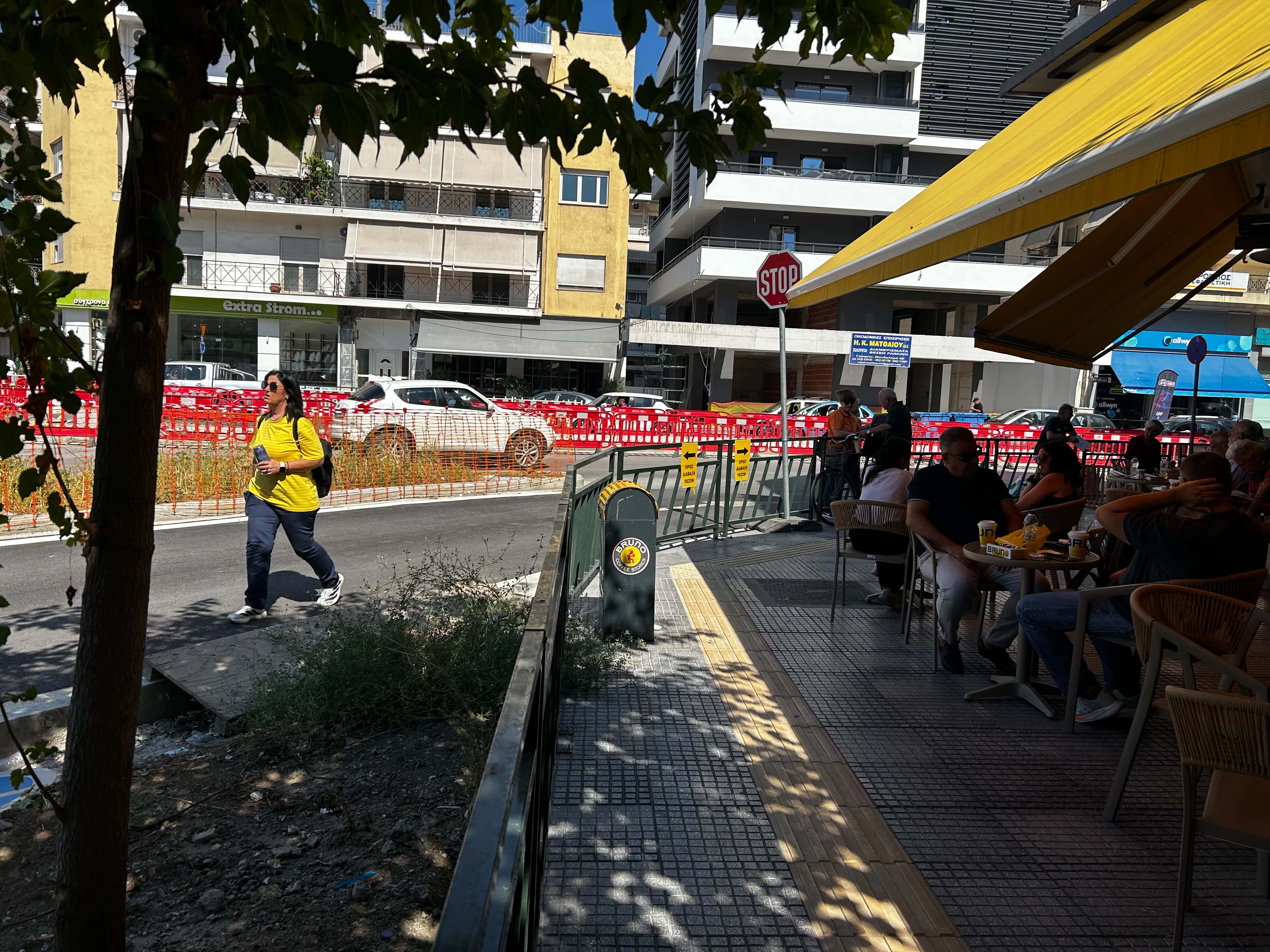 Κυκλικός κόμβος Ηρώων Πολυτεχνείου: Έργα με κόστος την ασφάλεια- καθημερινά τα παράπονα Λαρισαίων- δείτε εικόνες