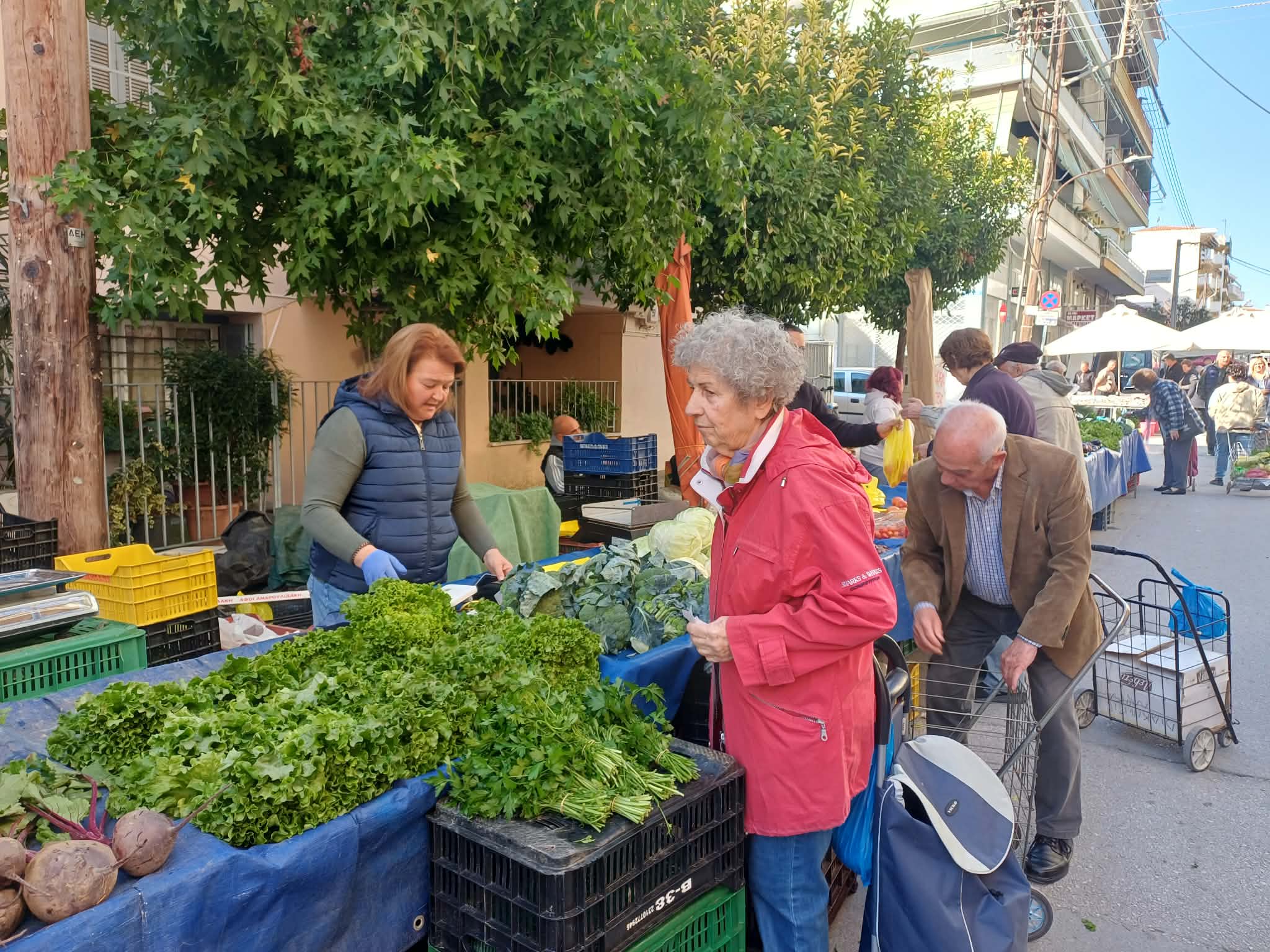 Λαϊκή αγορά Λάρισας: Μισθοί και συντάξεις φτάνουν για τις πρώτες 15 ημέρες – Επανήλθε το «τεφτέρι»