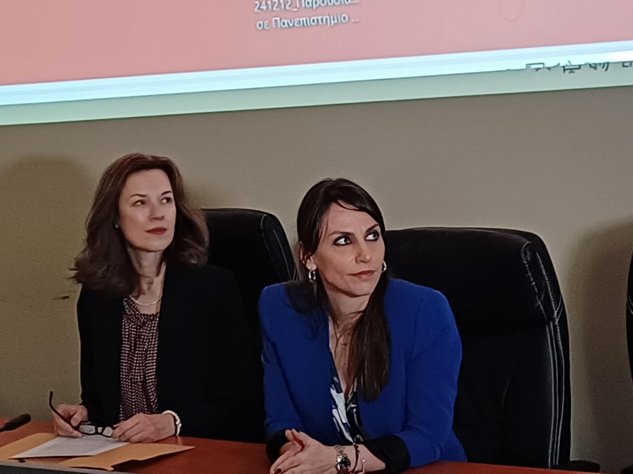 Στη Λάρισα βρίσκεται η υφυπουργός Εσωτερικών Παρασκευή Χαραλαμπογιάννη (ΦΩΤΟ)