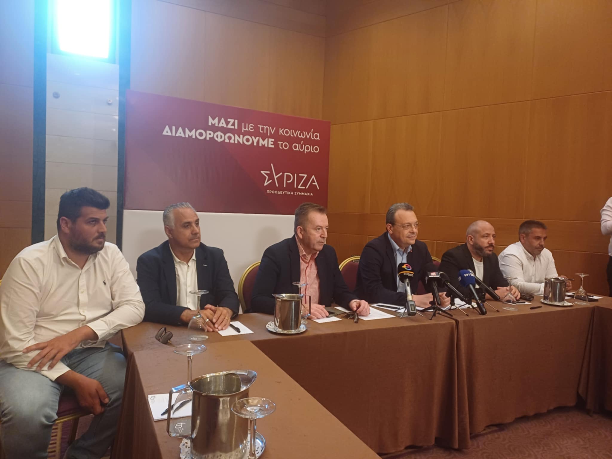 τη Λάρισα ο Σωκράτης Φάμελλος στο πλαίσιο του προσυνεδριακού διαλόγου του ΣΥΡΙΖΑ-ΠΣ (ΦΩΤΟ)
