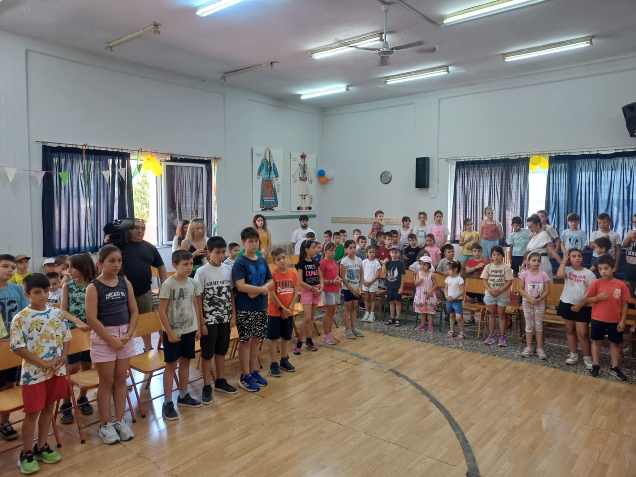 «Πρεμιέρα» για την Κατασκήνωση στην πόλη σήμερα -αγιασμός  στο 19ο Δημοτικό Σχολείο, στη συνοικία της Χαραυγής (ΦΩΤΟ+video)
