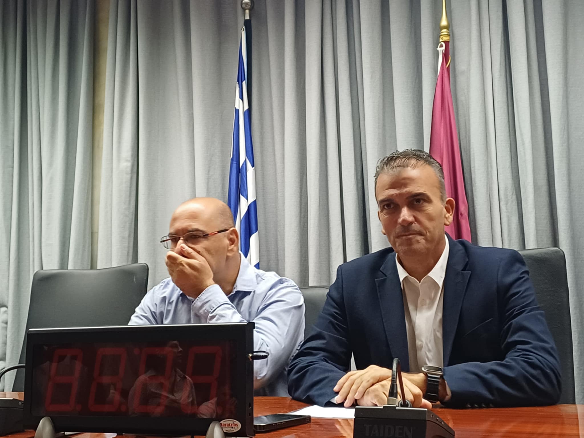 Αντιπροσωπεία του αδελφοποιημένου δήμου Λάρνακας στη Λάρισα (ΦΩΤΟ)