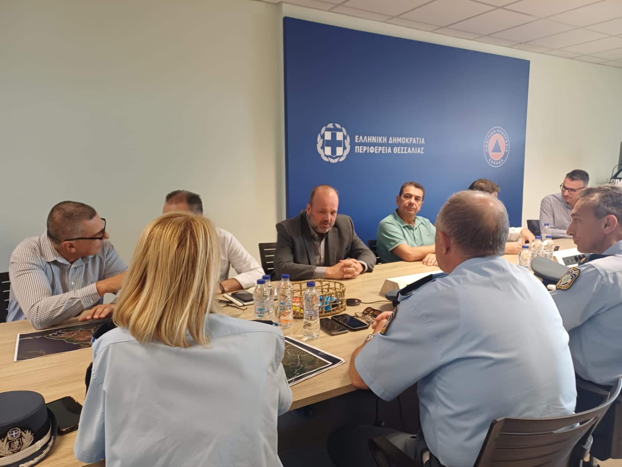 Κρίσιμη σύσκεψη για την ευλογιά στην περιφέρεια Κέλλα, Κουρέτα για τη λειτουργία των 17 Απολυμαντικών Σταθμών (ΦΩΤΟ)