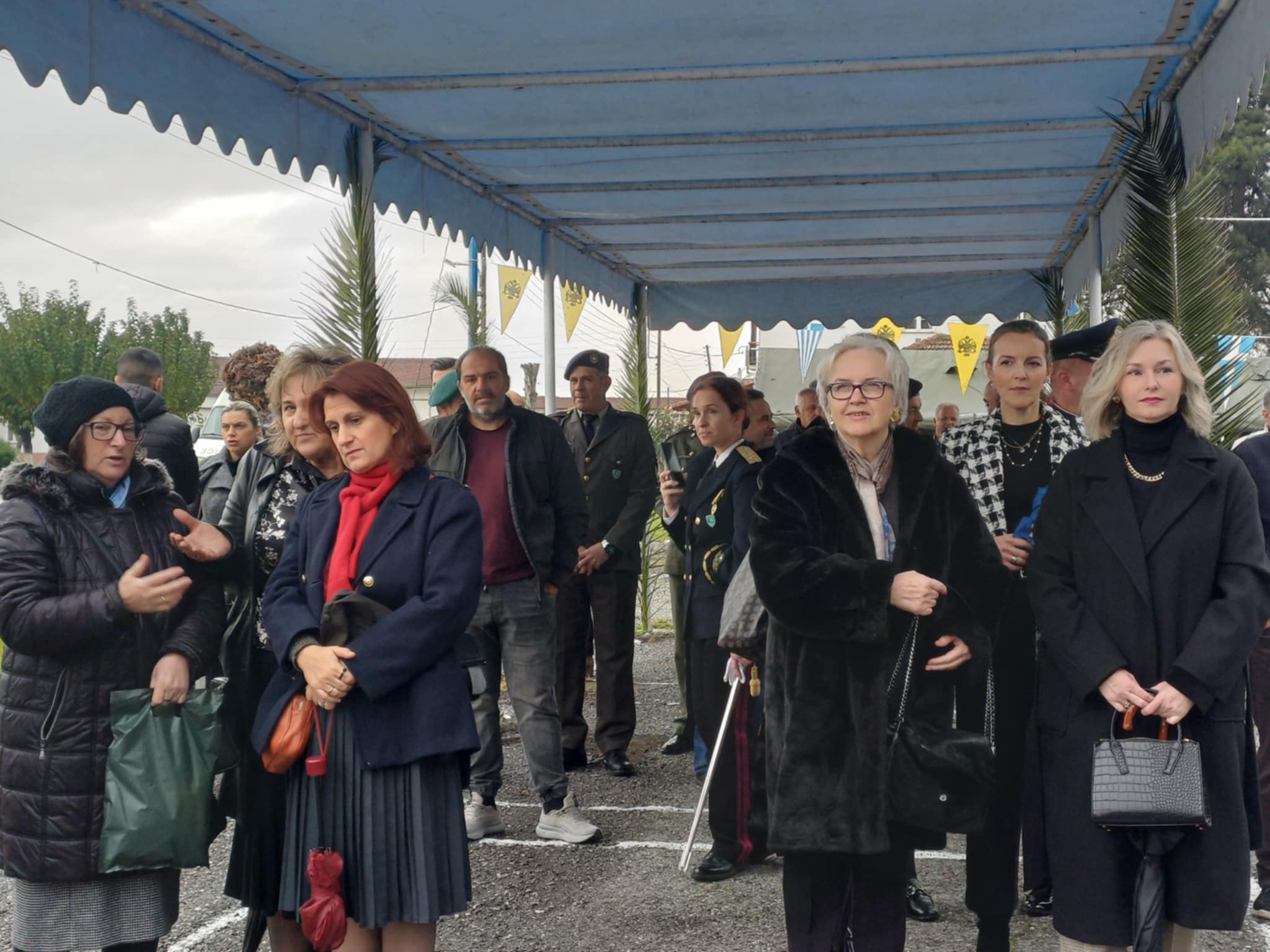 Με λαμπρότητα ο εορτασμός της Αγίας Βαρβάρας στο στρατόπεδο Μπουγά στη Λάρισα (ΦΩΤΟ+video)