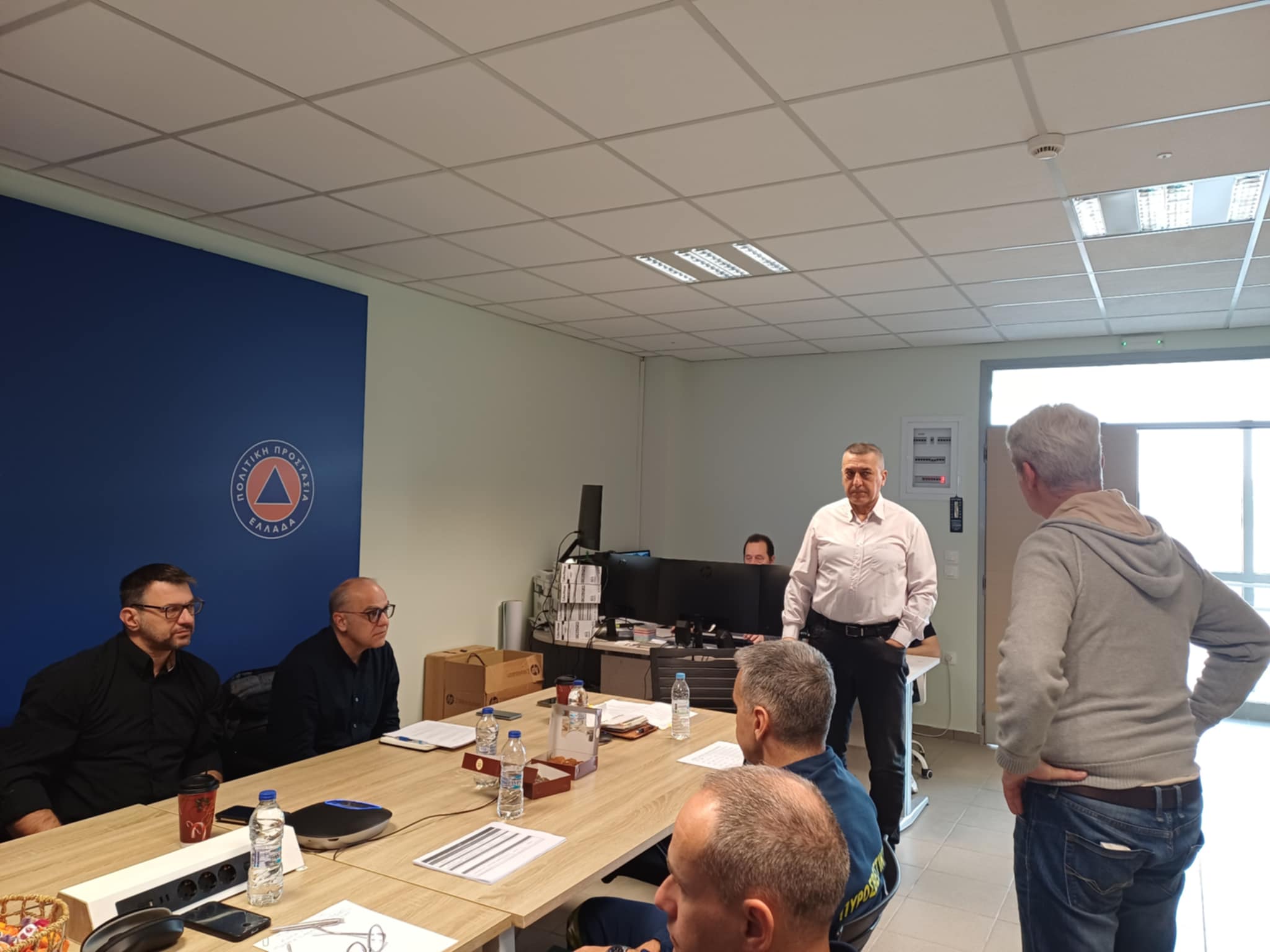 Άσκηση Πολιτικής Προστασίας στην περιφερεια Θεσσαλάις για αντιμετώπιση πλημμύρας (ΦΩΤΟ)