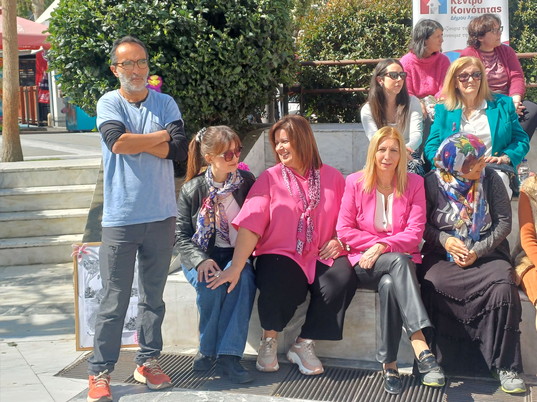 Βιωματική δράση μαθητών της Λάρισας «Ισότητα μέσα από τη γνώση» στην Ταχυδρομείου (ΦΩΤΟ)