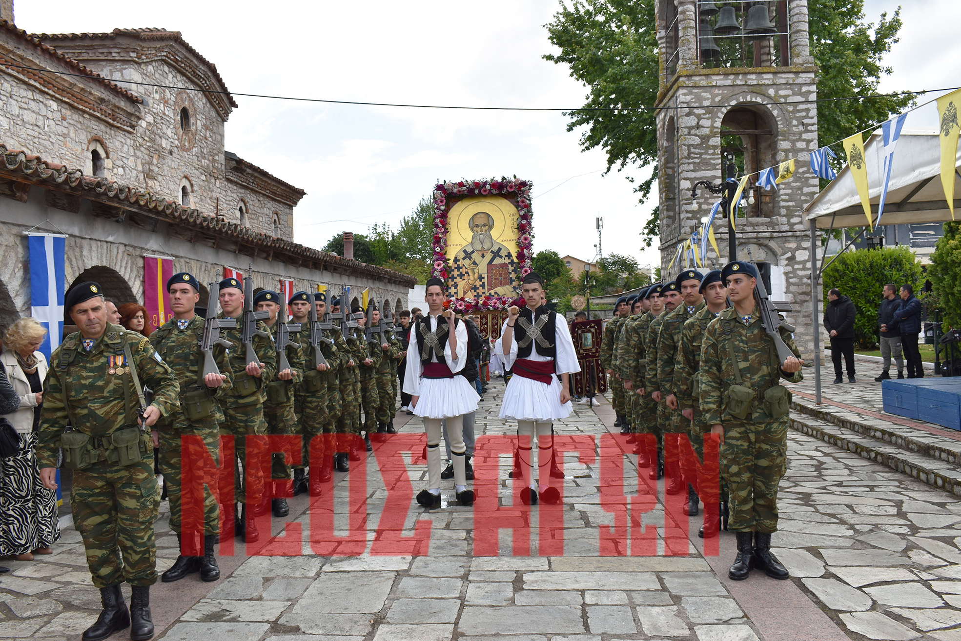 Λαμπρός ο εορτασμός του Αγίου Αθανασίου στον Παλαμά (ΦΩΤΟ - ΒΙΝΤΕΟ)
