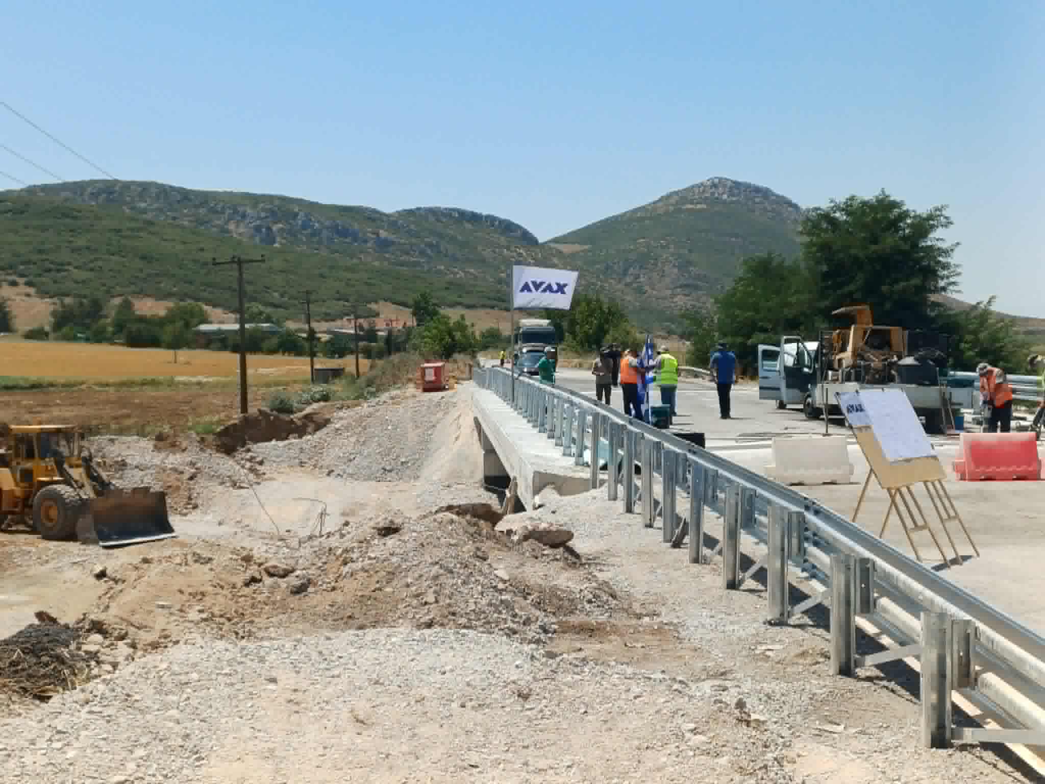 Χρ. Δήμας: Το Σάββατο παραδίδεται στην κυκλοφορία η γεφυρα στην Αμπελιά Φαρσάλων (ΦΩΤΟ+video)
