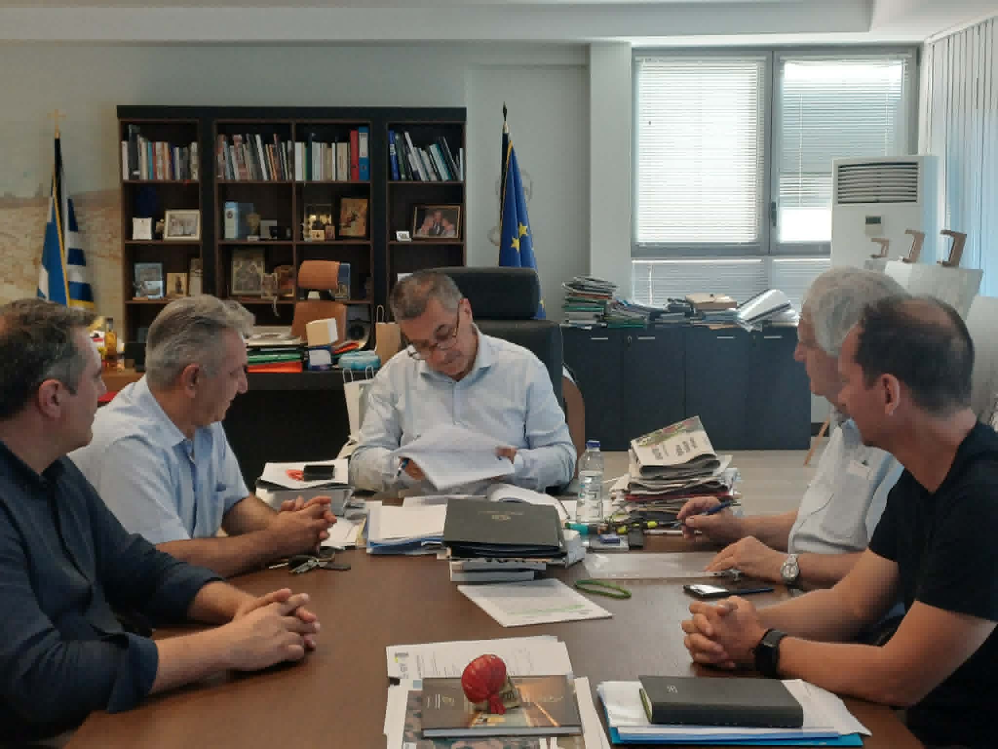 Υπογράφηκε η σύμβαση για την ολοκλήρωση της Παράκαμψης Συκεώνας: 9,19 εκατ. ευρώ η νέα σύμβαση