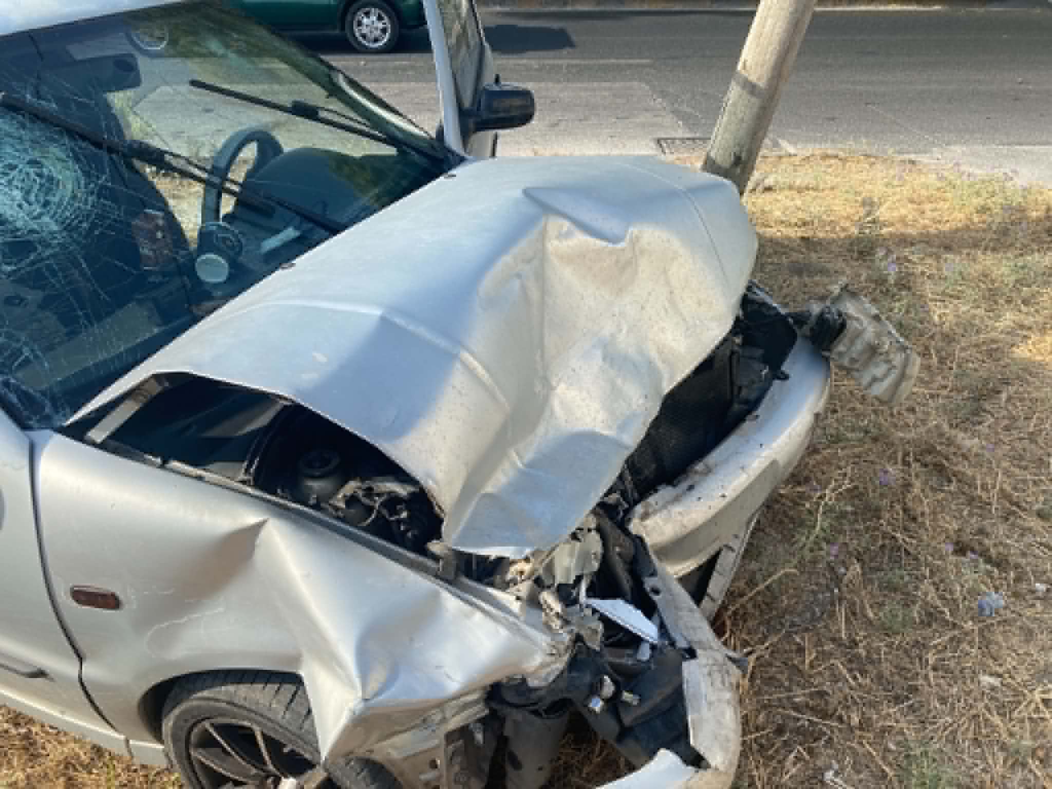 Σοβαρό τροχαίο στην οδό Βόλου έπειτα από σύγκρουση δύο ΙΧ- ενα παιδάκι τραυματίστηκε (ΦΩΤΟ+video)