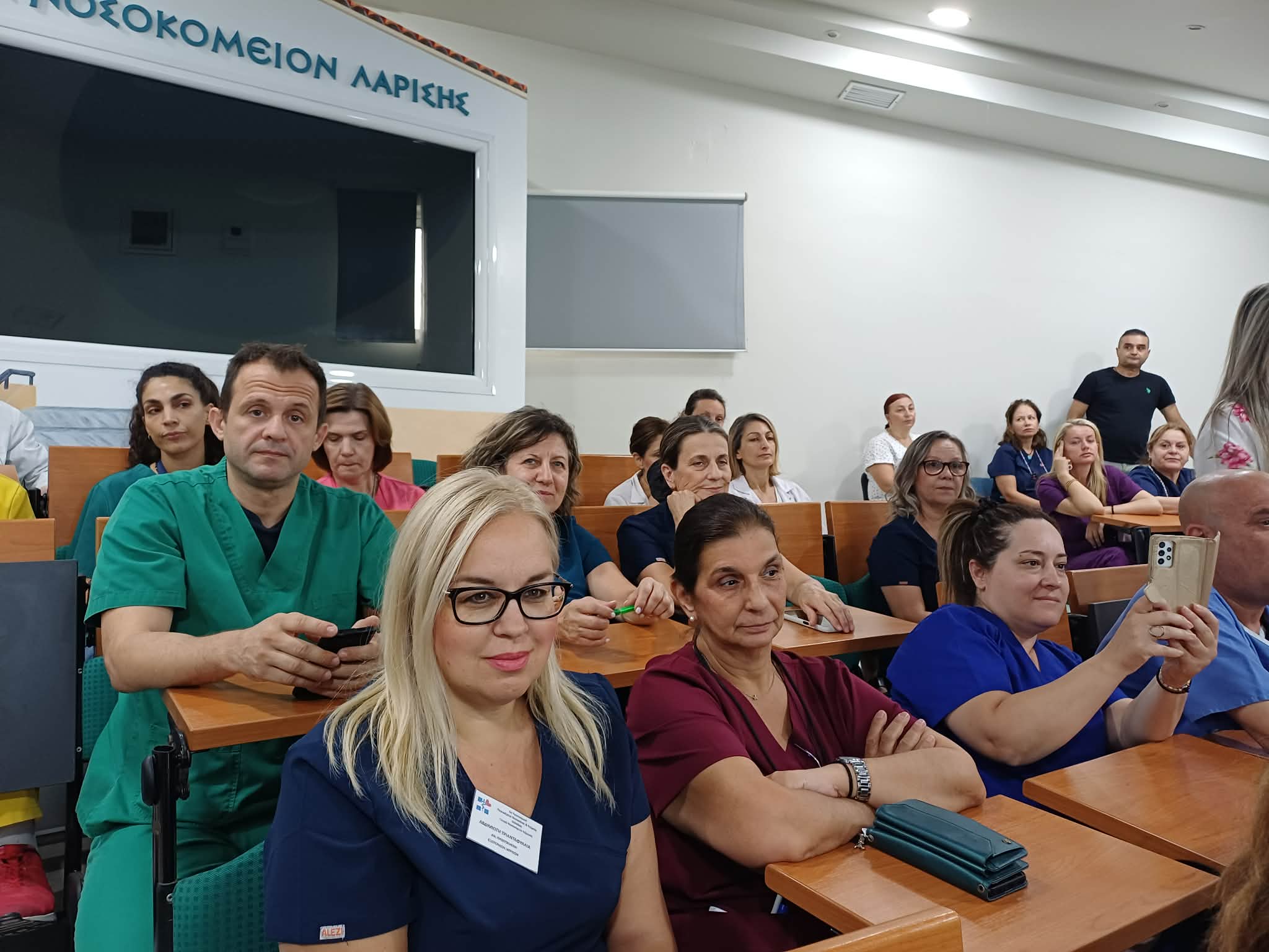 Δράση Ενημέρωσης για την Υγιεινή και την Ασφάλεια των Εργαζομένων στο Γενικό Νοσοκομείο Λάρισας (ΦΩΤΟ)