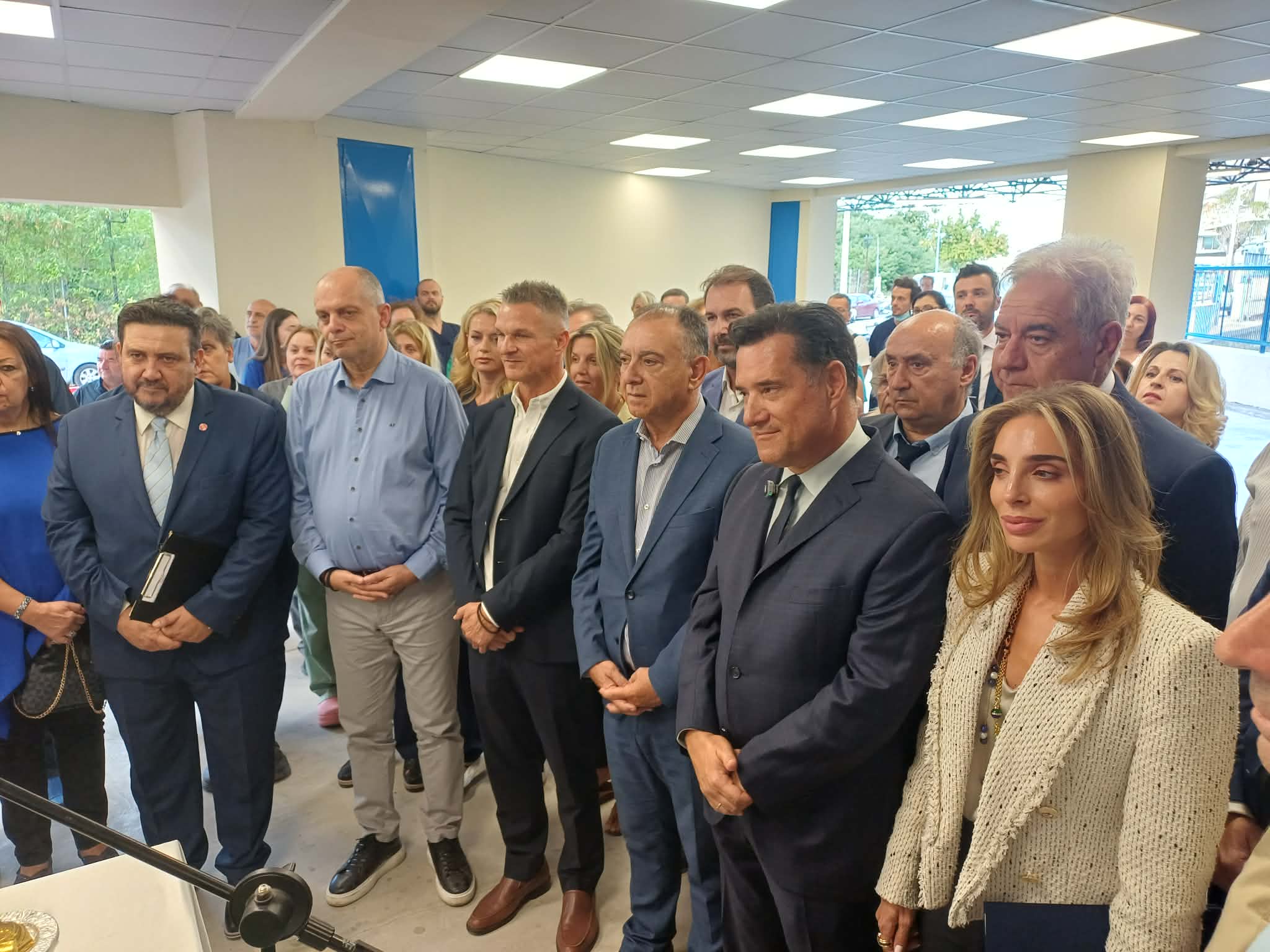 Εγκαινιάστηκε το νέο ΤΕΠ του ΓΝΛ παρουσία του  Άδωνι Γεωργιάδη- τι είπε για το ύψος και την πρόσβαση των ασθενοφόρων (ΦΩΤΟ +)