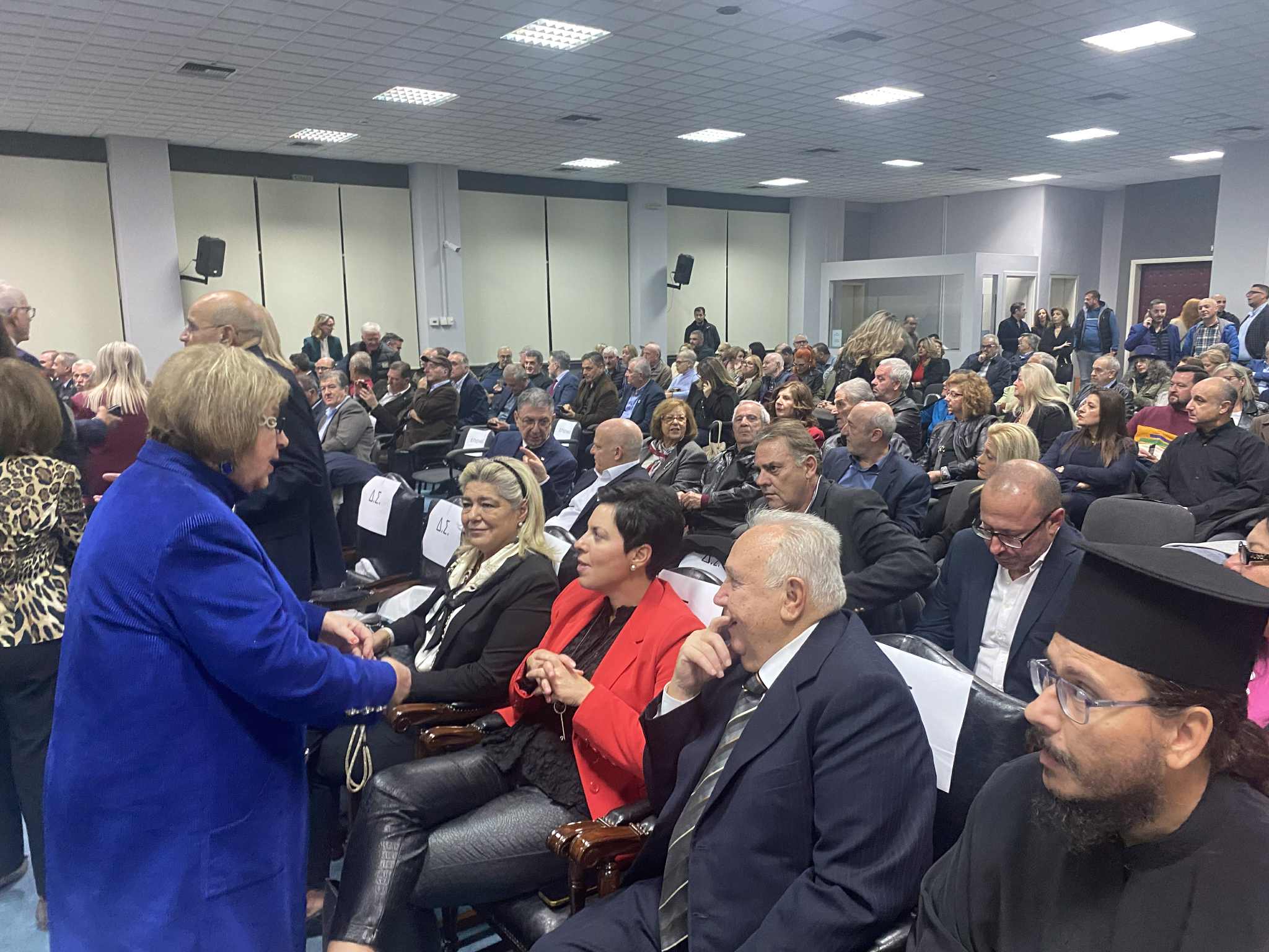 Δριμεία κριτική Βαληνάκη στην κυβέρνηση  από τη Λάρισα για την ακολουθούμενη  πολιτική απέναντι στην Τουρκία (ΦΩΤΟ)