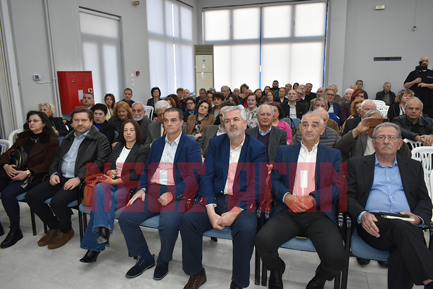 “Απασα η ύλη” για τον Γιώργο Διδάγγελο-παρουσιάστηκε το βιβλίο- αυτβιογραφία του στον Παλαμά