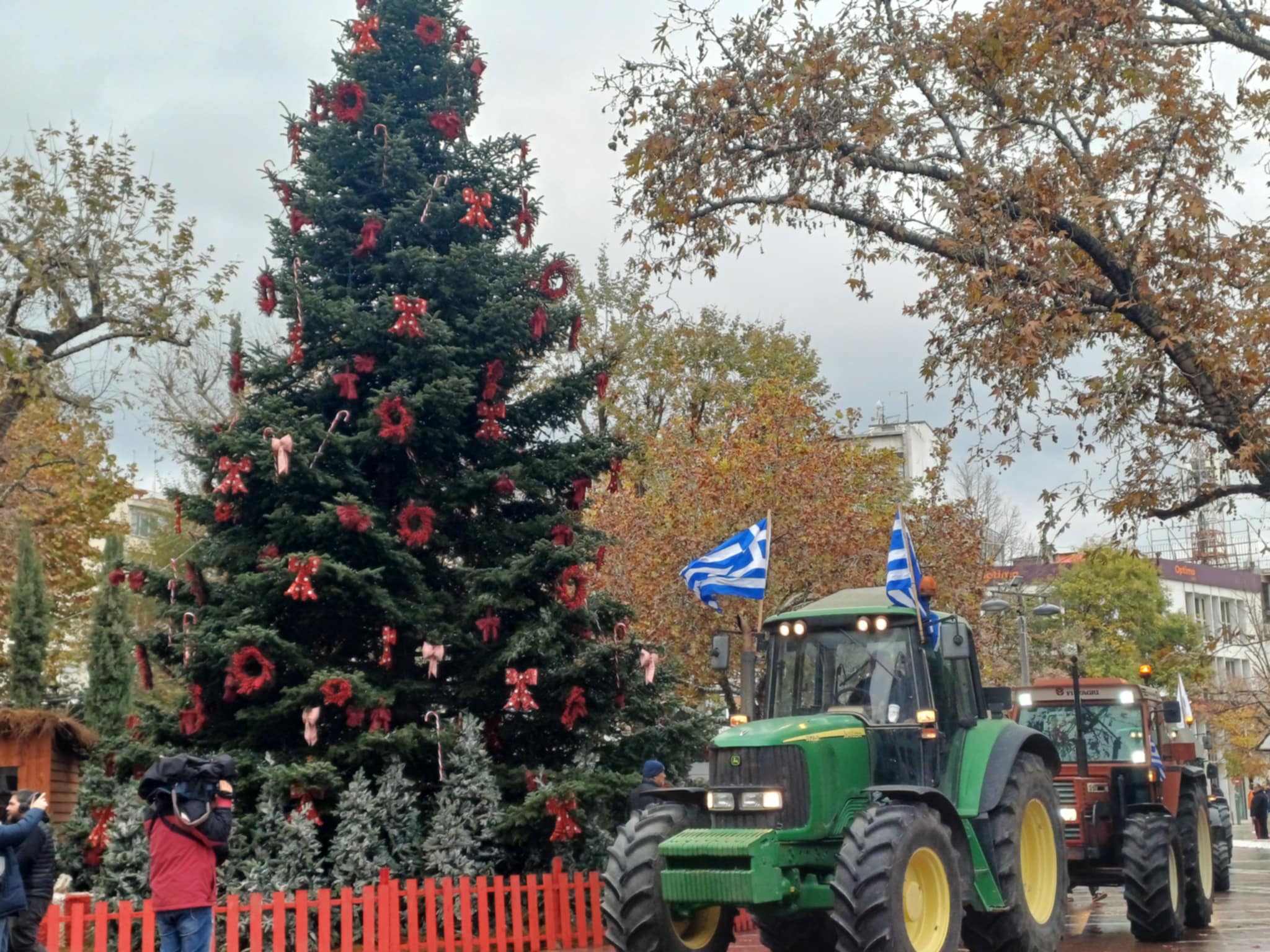 Αναβολή για τις 15 Δεκεμβρίου πήρε η δίκη των τριων συλληφθέντων αγροτών (ΦΩΤΟ)