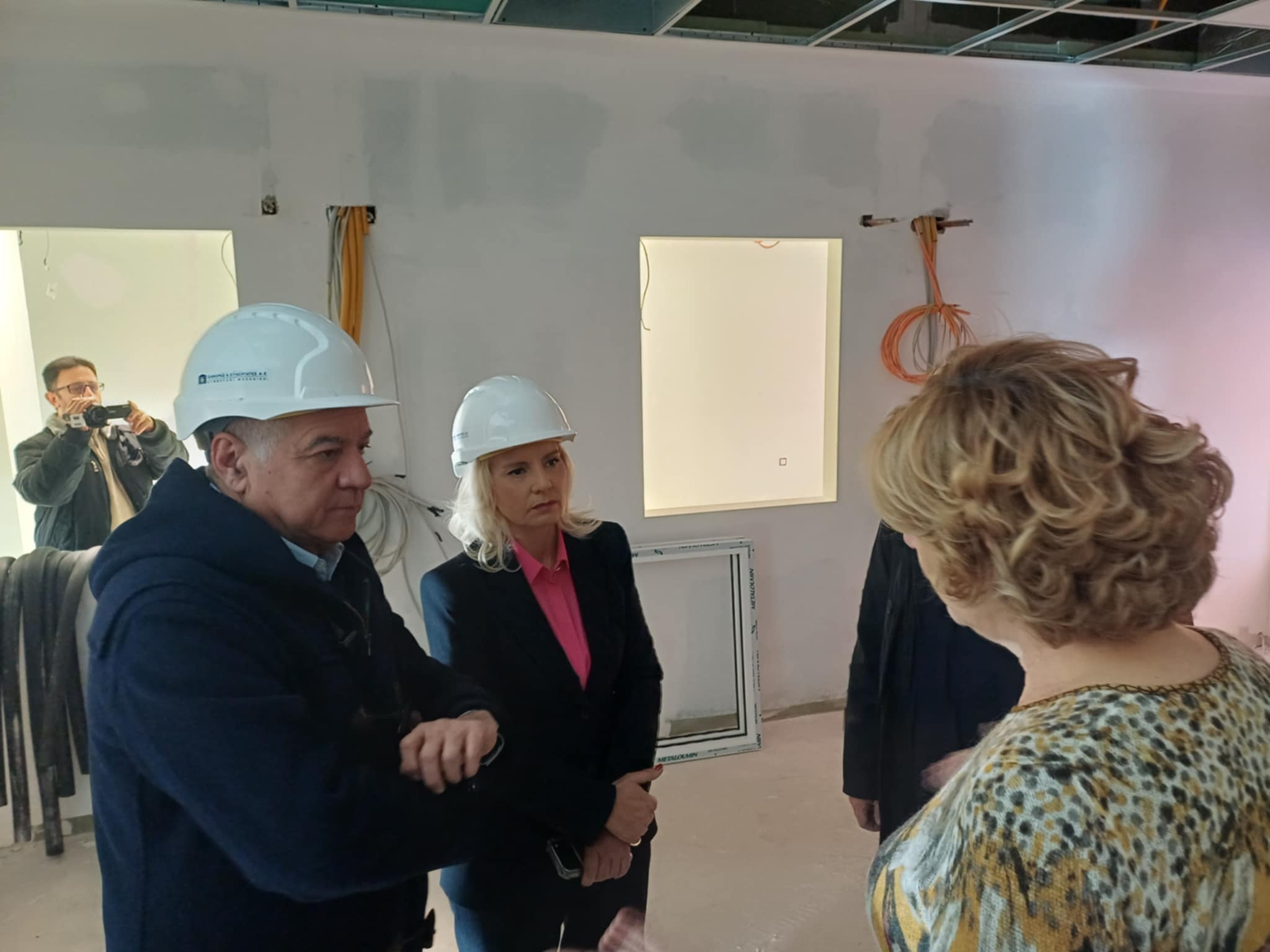 Μέεσα στο 2026 παραδίδεται η νεά Παιδιατρική κλινική στο πανεπιστημιακό- επιθεώρηση εργασιών από Καραλαραιώτου, Σερέτη (ΦΩΤΟ)