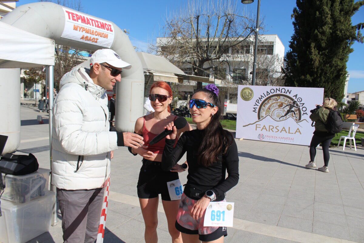 Με επιτυχία και μεγάλη συμμετοχή ο ο 5ος «Μυρμιδόνων Άθλος» στα Φάρσαλα