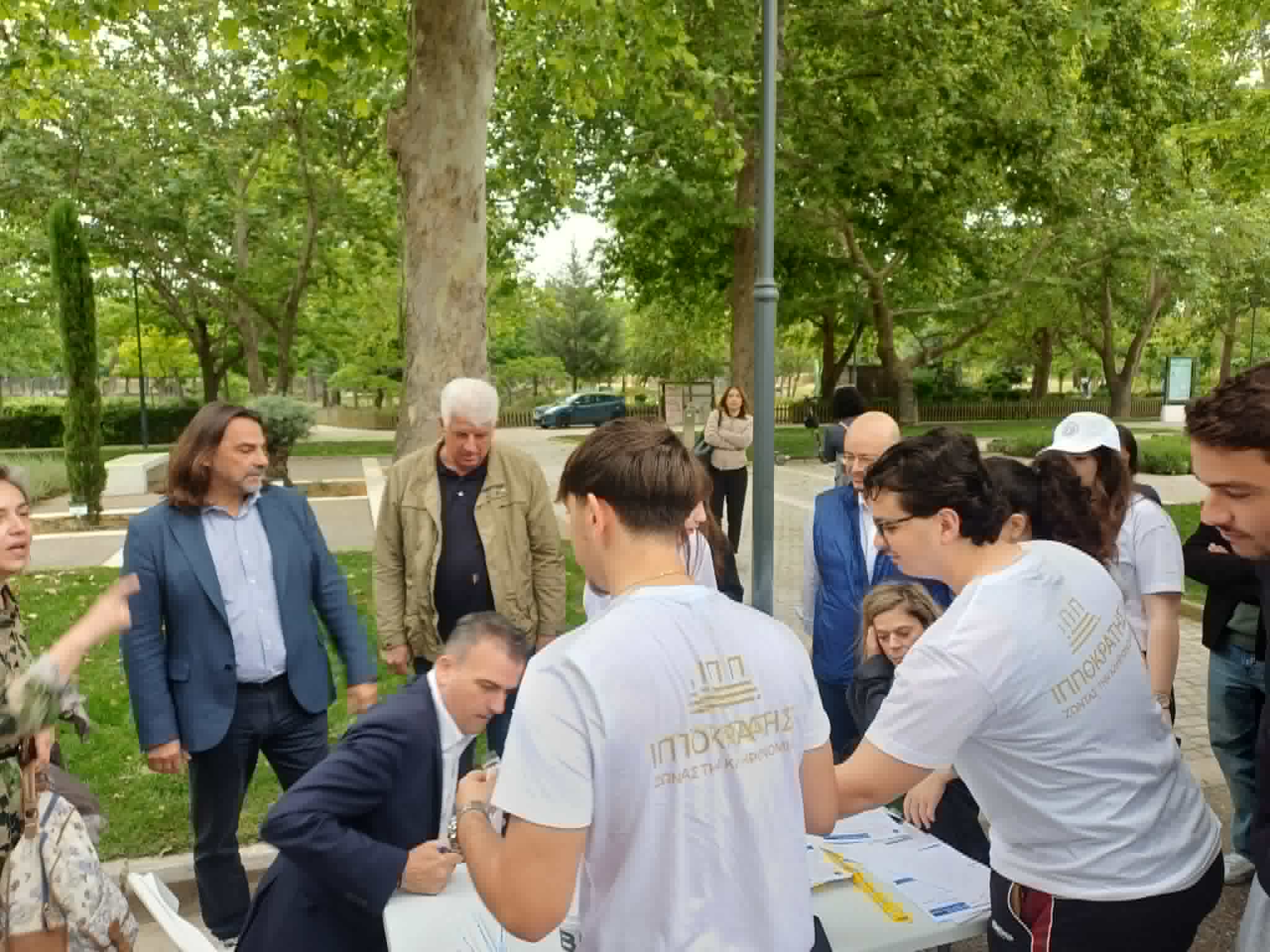 Συνεχίζονται οι εκδηλώσεις για τον Ιπποκράτη στη Λάρισα- δότης μυελού οστών ο δήμαρχος Λαρισαίων (ΦΩΤΟ)