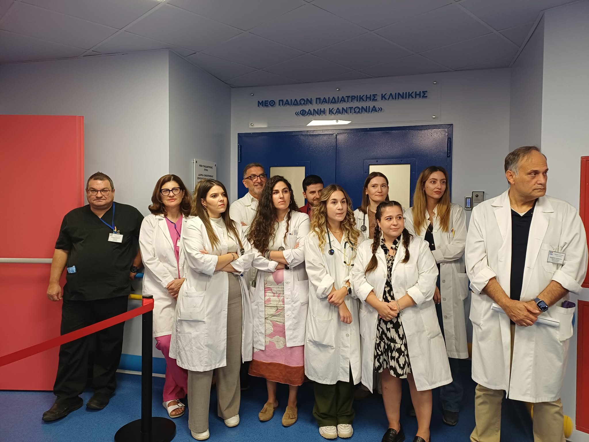 Διπλά εγκαίνια στο Πανεπιστημιακό Λάρισας από τον Άδωνι Γεωργιάδη για Παιδιατρική και τμήμα μετομόσχευσης μυελού οστών