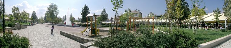 Οι πλατείες Νεάπολης και Νέας Πολιτείας της Λάρισας