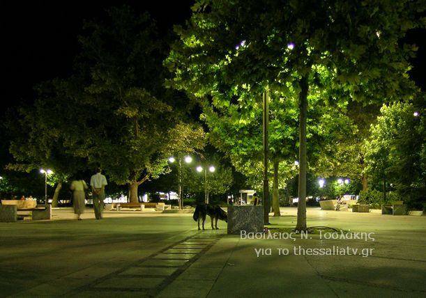 Η κεντρική πλατεία της Λάρισας - Δημάρχου Σάπκα